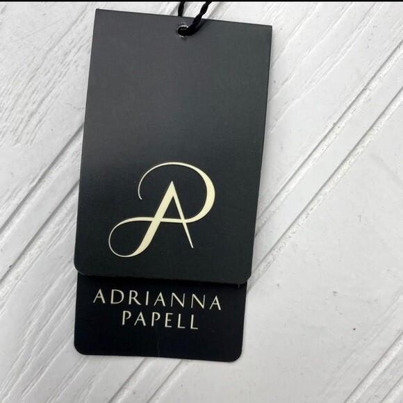 Adriana Papell Blue Sequin Gown NEW! - Picture 9 of 11